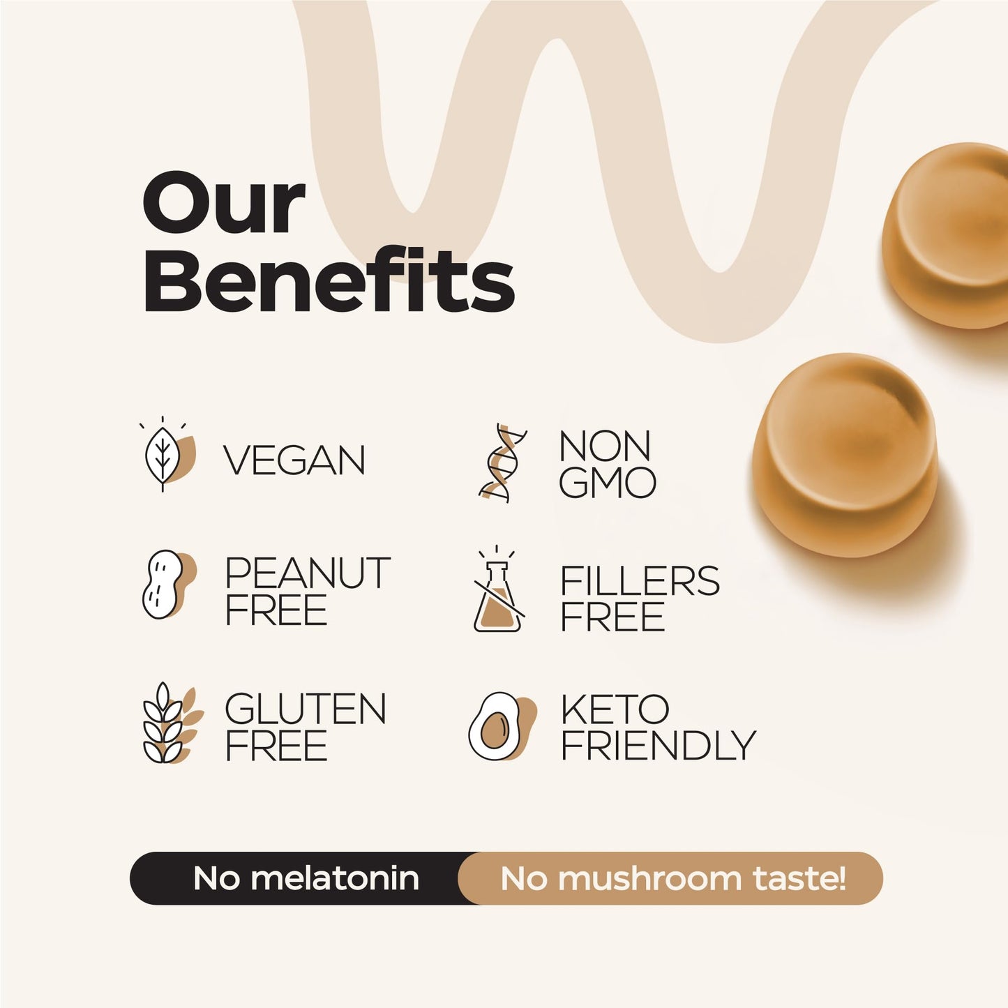 Mushroom Coffee, Fruits & Greens, Beetroot, Magnesium, Previotic Fiber
